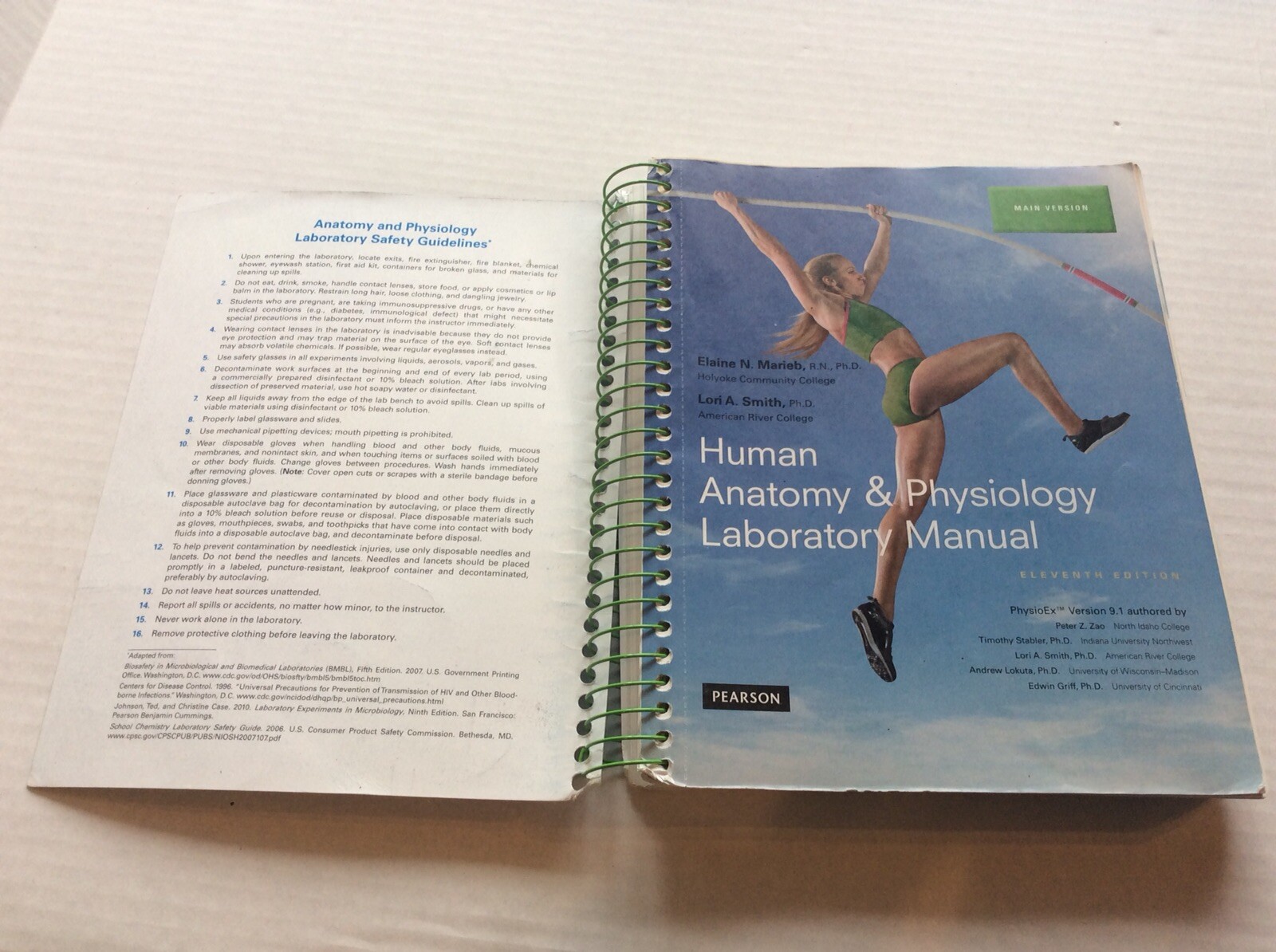 Human Anatomy and Physiology Laboratory Manual, Main Version by Elaine N.  Marieb and Lori A. Smith (2015, Paperback) for sale online | eBay