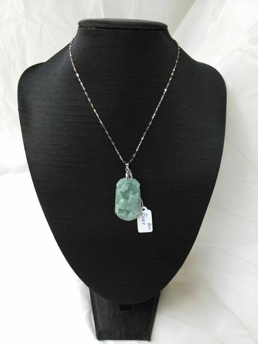 Chinese Zodiac - BOAR Hand-carved Grade A Natural Jade Pendant - Picture 22 of 22