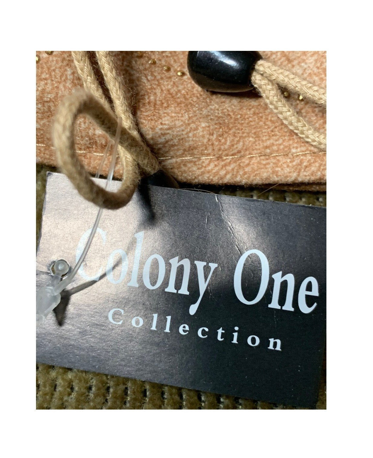 COLONY ONE COLLECTION SMALL 6" DRAW STRING HAND B… - image 3