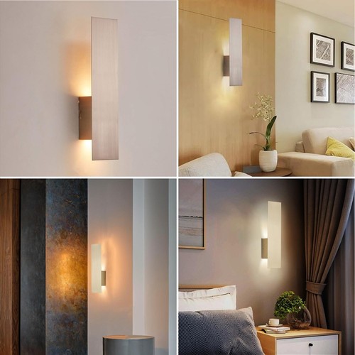2-Light LED Decorative Wall Sconce Iron Body Diffuser Wall Lamps for Dining Room - Picture 7 of 28