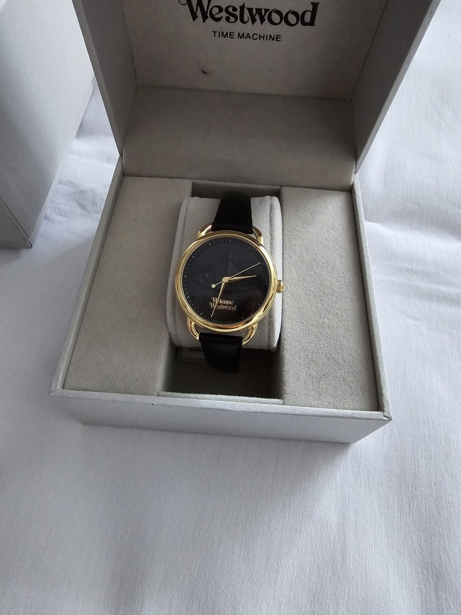 Vivienne Westwood VV163GDBLK Ladies Carnaby Watch | eBay UK