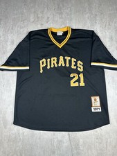 Gridiron Greats 1971 Vintage Sportswear Pittsburgh Pirates Clemente Mens Size 56
