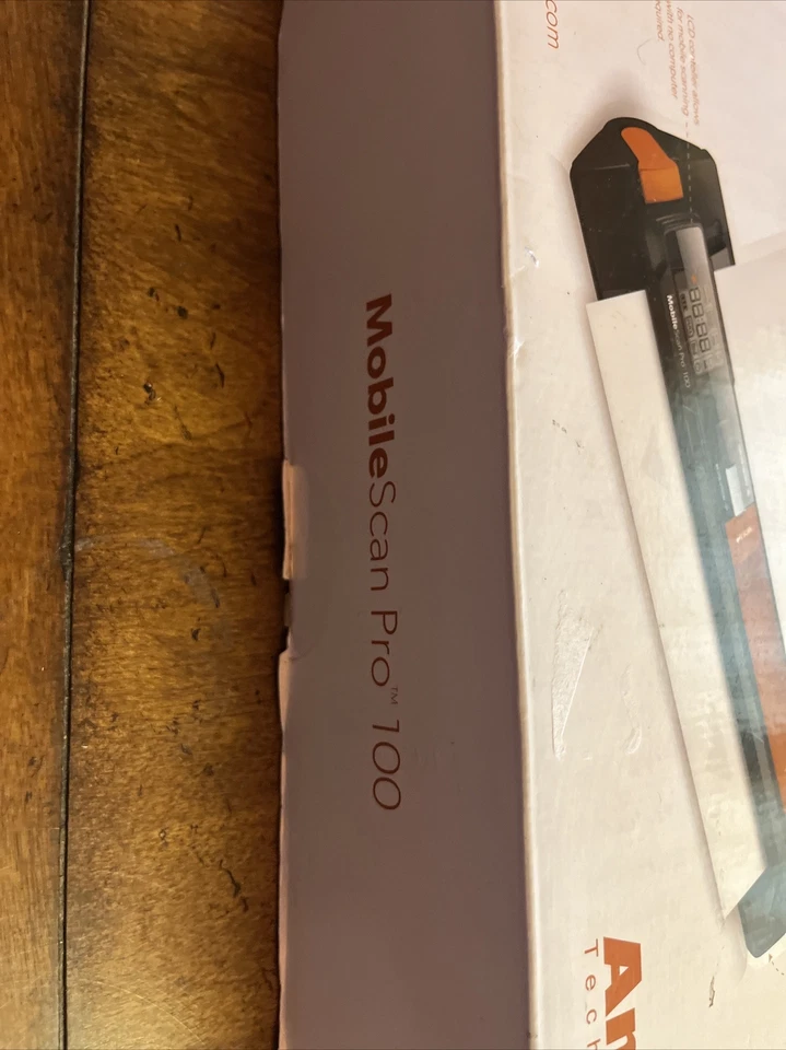 Ambir Mobilescan pro 100 Wand WS100-PM Stand Mobile Scanner Kit Bundle Brand New - Image 2 of 4