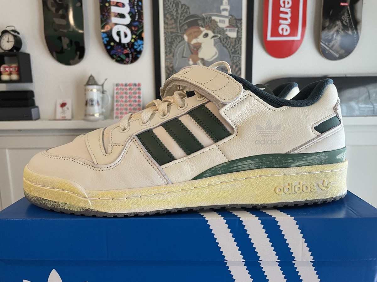 Adidas Forum 84 Low AEC Vintage Green Sz 11.5 BOOST CEMENT RETRO
