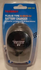 Tenergy Plug-In Type Ni-MH/Ni-Cd Battery Charger 9V Block Model T-228