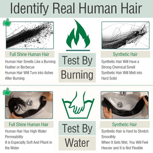 THICK Russian Double Weft Clip in Real Remy Human Hair Extensions Full Head - 第 15/53 張圖片