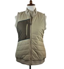 Caterpillar Cat Women’s Workwear Michelle Vest Sand Dollar Size Small