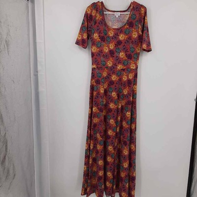maxi shift dress with sleeves