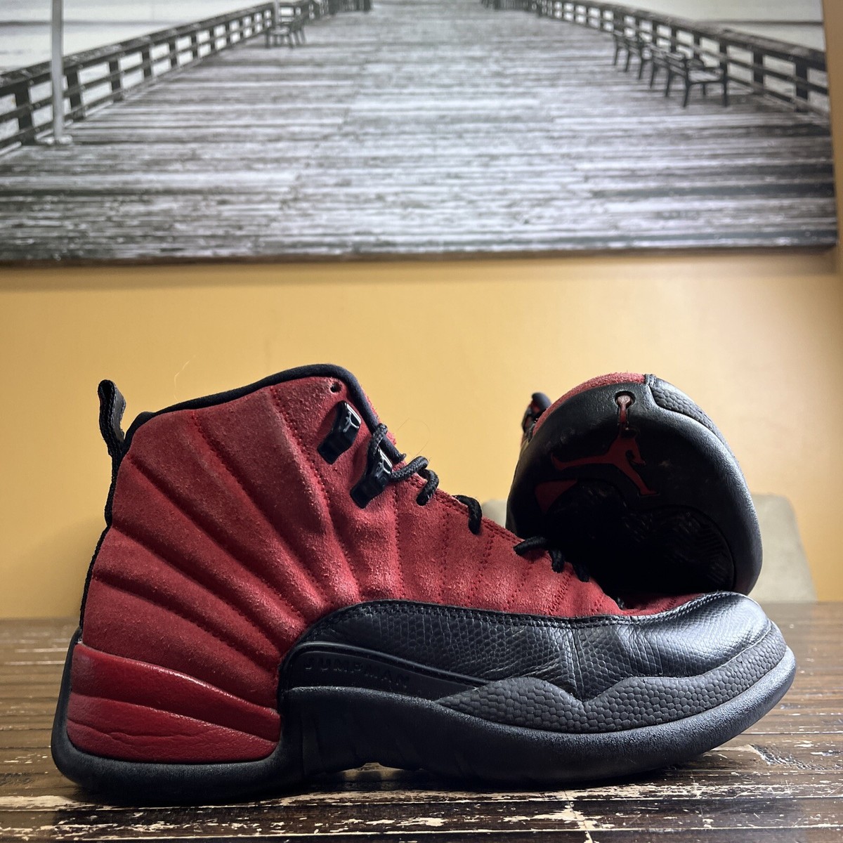 Jordan 12 Retro Reverse Flu Game Men's Size [CT8013-602]