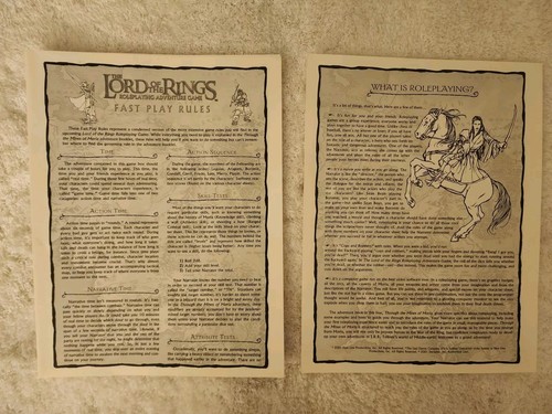 Deciper Lord of the Rings RPG Box Set + Fellowship of the Ring Sourcebook - MERP - Picture 7 of 19