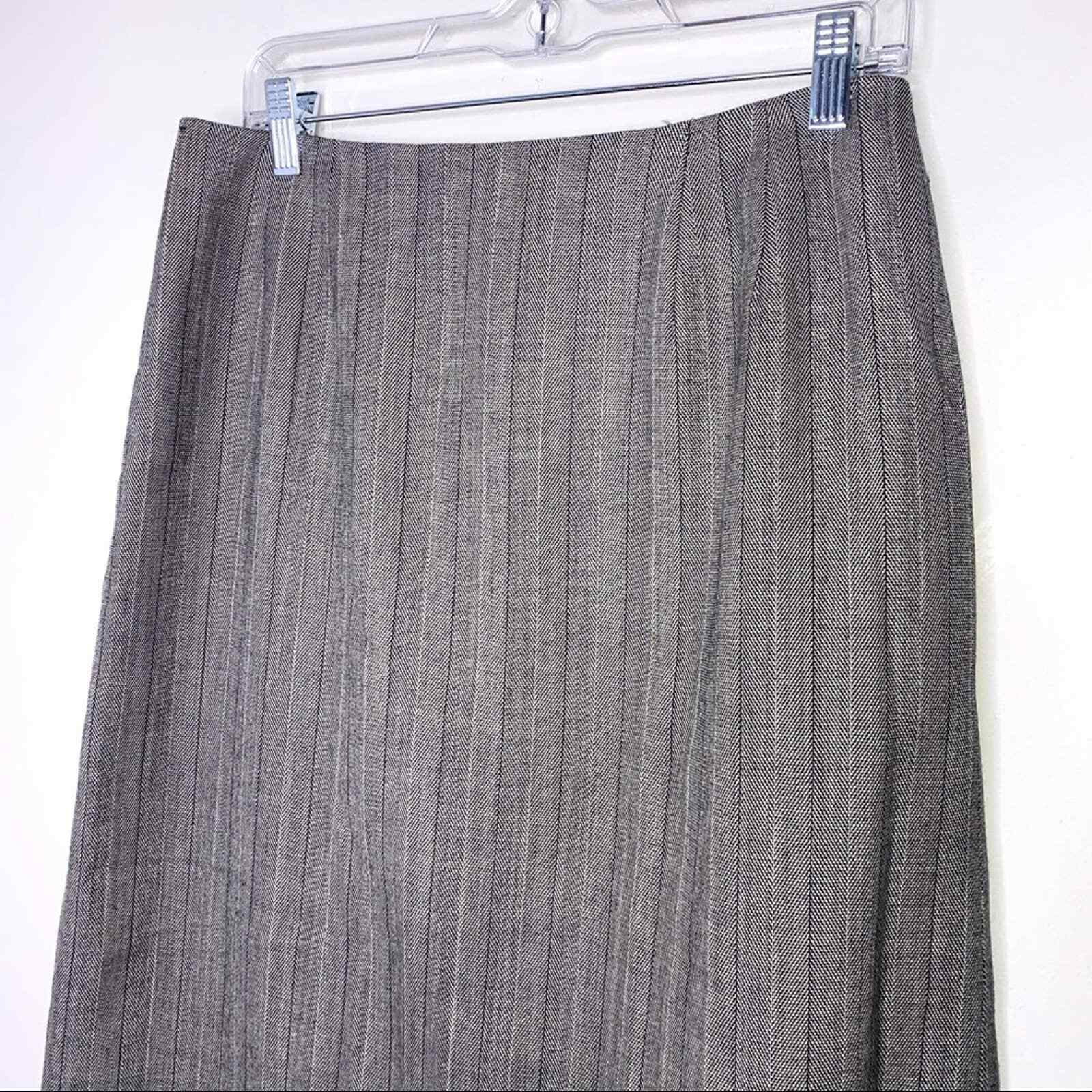 Harve Bernard Vintage 100% Wool Long Maxi Skirt W… - image 3