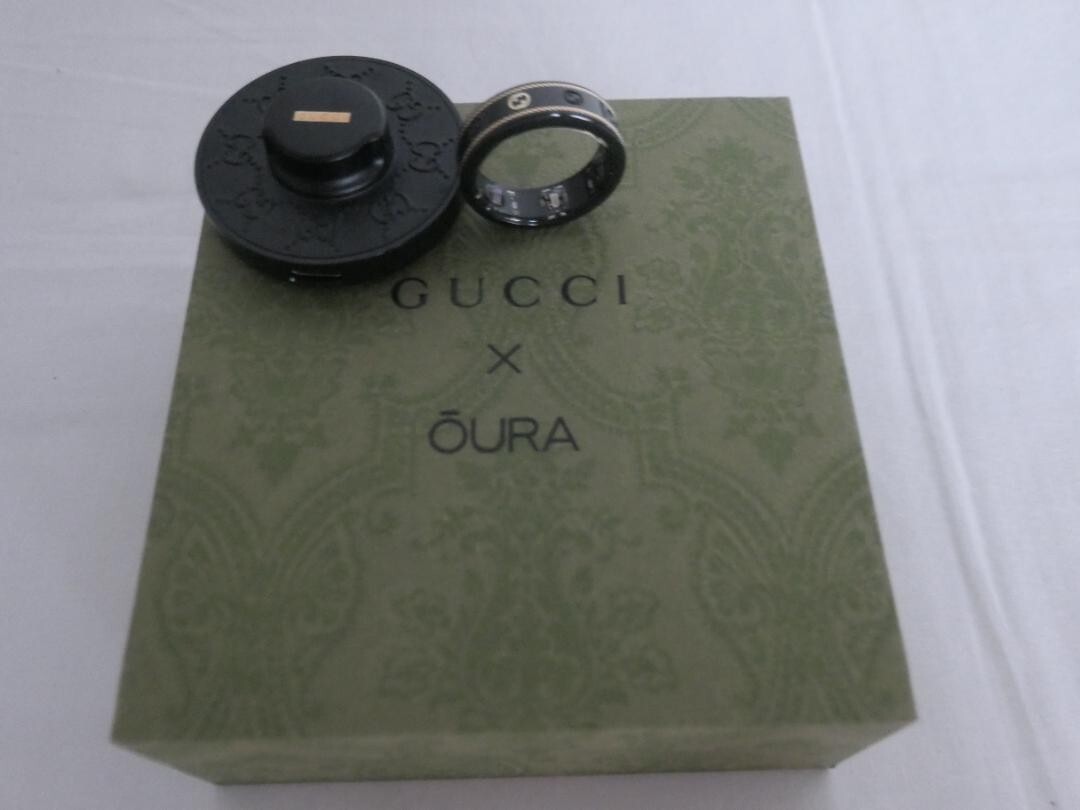 GUCCI OURA Ring aura collaboration smart ring Heart rate body Size 
