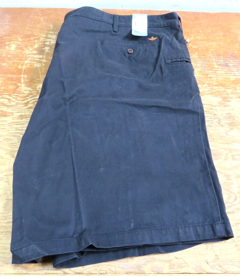 Dockers Classic Fit Perfect Short Flat Front Size: 50 Black - Image 3 of 4