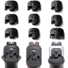 MAKERSHOT 3D Aluminum Slide Cover Plates for S&W M&P, M&P Shield, and SD Models