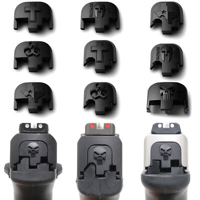 MAKERSHOT 3D Aluminum Slide Cover Plates for S&W M&P, M&P Shield, and SD Models