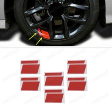 6x Reflective Mark Stripe Decals Car Wheel Rim Vinyl Sticker Decoration 6x Reflective Mark Stripe Decals Car Wheel Rim Vinyl Sticker Decoration