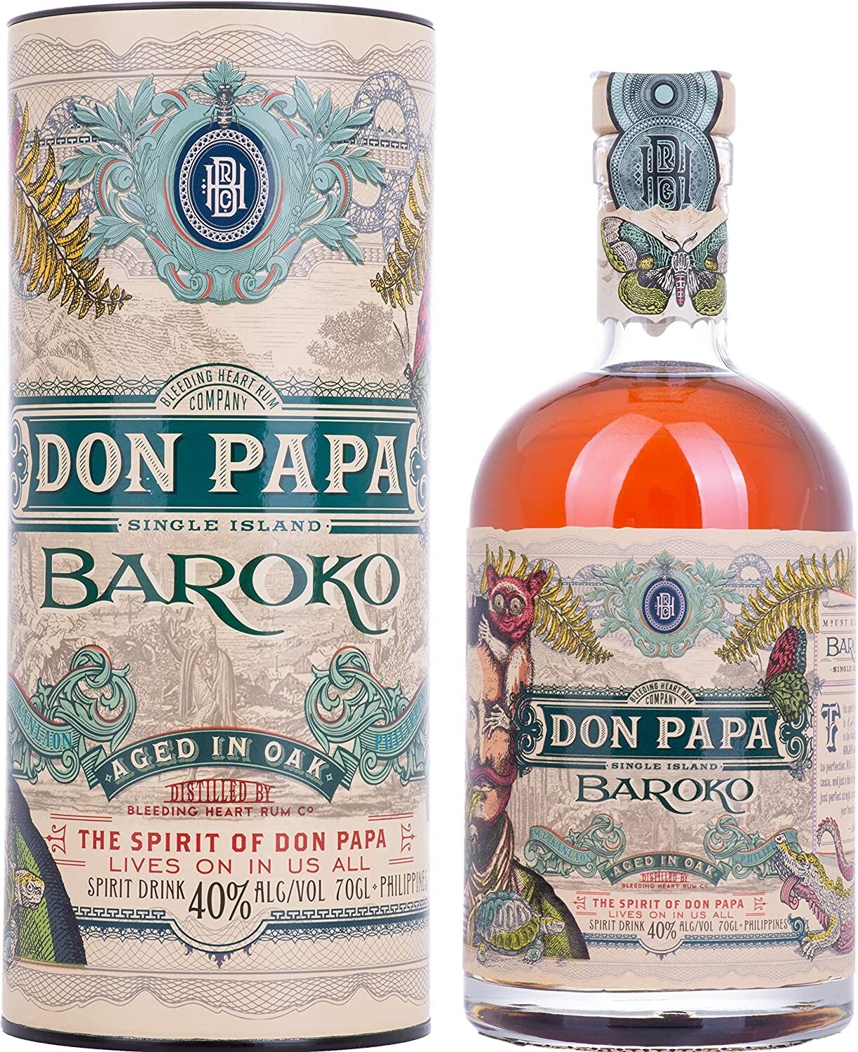 Don Papa - Rum Don Papa Single Island 0,70 lt. - Immagine 3