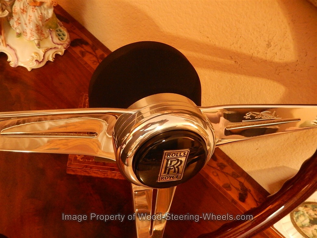 Rolls Royce Corniche I971 -89 Wood Steering Wheel  NARDI NEW