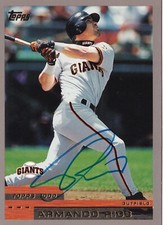 ARMANDO RIOS SIGNED AUTO'D 2000 TOPPS CARD #188 SAN FRANCISCO GIANTS PIRATES
