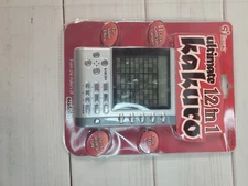 Senario Entertainment Ultimate 12 In 1 Kakuro Handheld Game, Factory Sealed