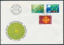 Schweiz 1980 Mi.-Nr. 1184-1186 FDC Jahresereignisse II  Switzerland F.D.C.