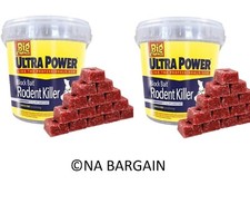 Big Cheese Block Bait Rodent Killer Station Refills Ultra Power Blocks x 20g