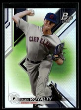 2019 Bowman Platinum Alex Royalty #TOP-41 Cleveland Indians