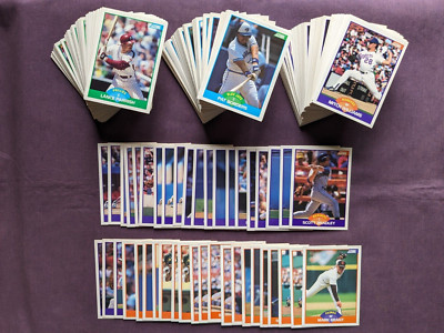 1989 Score Baseball Card #1 - #350 - - - Pick A Card - - - Complete a Set