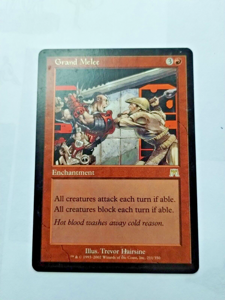 melee mtg card Melee - Ice Age main image 1