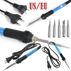 Electric-Soldering-Iron-Gun-Adjustable-Temperature-60W-Welding-Tool-110V-220V