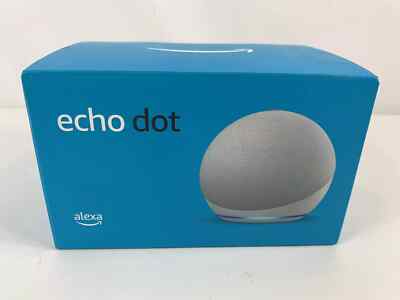 Amazon Echo Dot 4th Gen Generation Smart Speaker Alexa Glacier White 2020 NEW