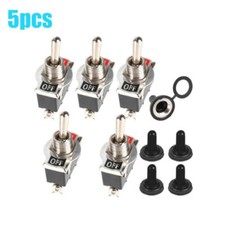 5X SPST Toggle Switch ON/OFF Single Pole Soli...