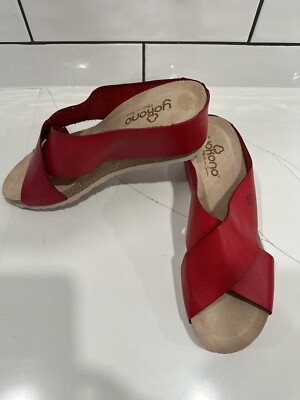 YOKONO Women's Sandals Size Slip On Wedge Platform Slide