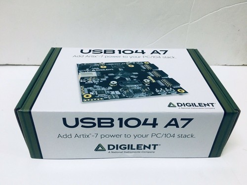Digilent USB104 A7: Artix-7 FPGA Development Board in PC/104 Form Fact ...