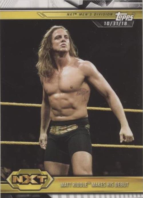 2019 Topps WWE NXT - Matt Riddle #60 - 1 of 1