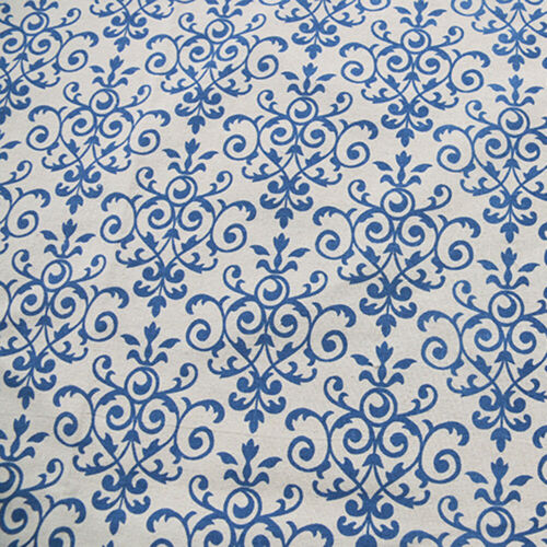 Retro Blue and White Porcelain Cotton Linen Tablecloth Lace Table Cloth Cover - Picture 5 of 21