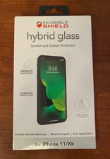ZAGG InvisibleShield Hybrid Screen Protector for iPhone 11 - Clear Unopened Box