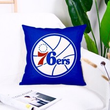 PHILADELPHIA 76ERS Cushion Cover / Pillowcase (45x45cm) Brand New Stock Now