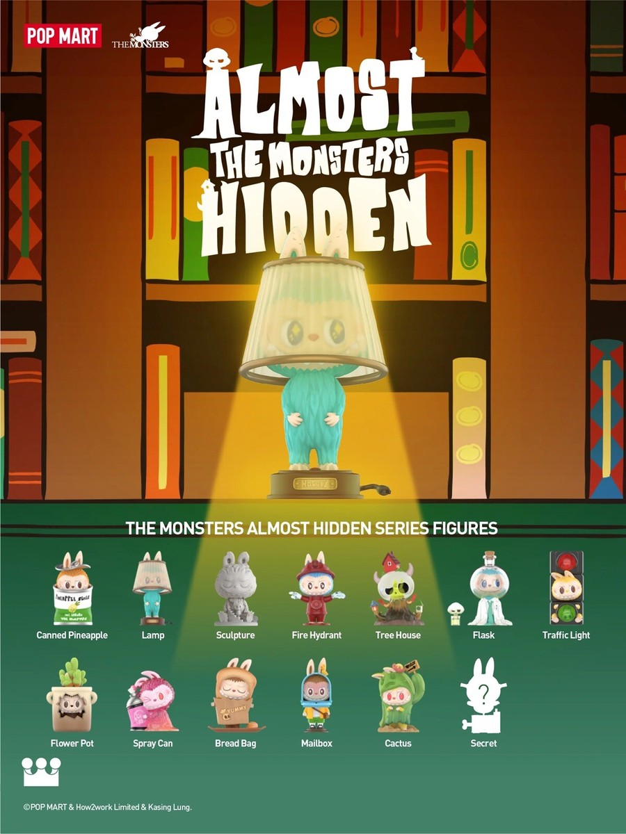 未開封　シークレット　THE MONSTERS Hidden LABUBU THE MONSTERS Almost Hidden LABUBU シークレット Labubu The