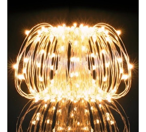 Kohree Usb 33ft Copper Wire 100 Led Fairy Starry String Lights Decorative Rope
