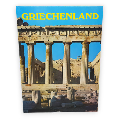 Griechenland Jürgen Berger Bildband  1987 Gondrom Reise Kultur Architektur Buch