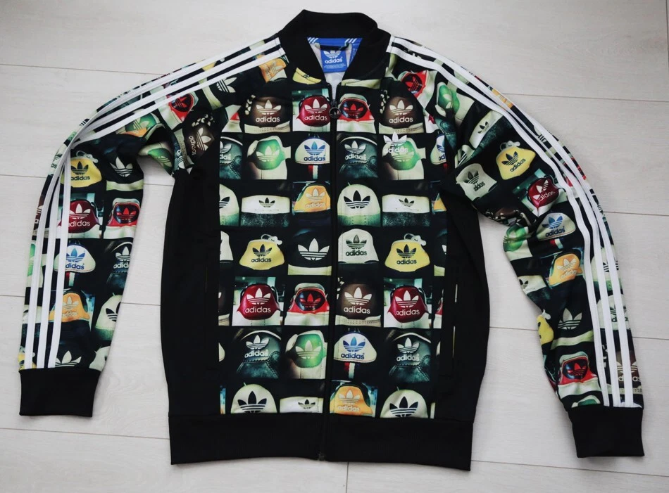 ADIDAS tracksuit vintage jamaica adicolor firebird labels vintage