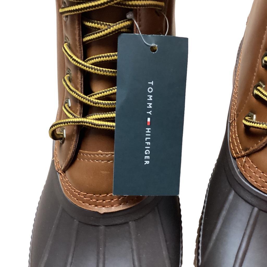 Tommy Hilfiger Duck Boots Mens 8 Brown Colin 2 Waterproof  display picture 1