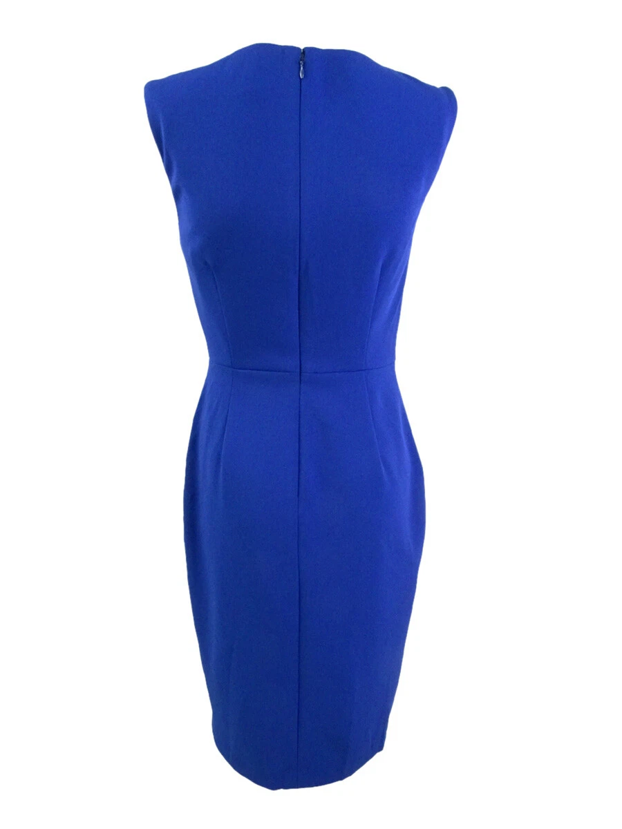 Calvin klein best sale pleated dress