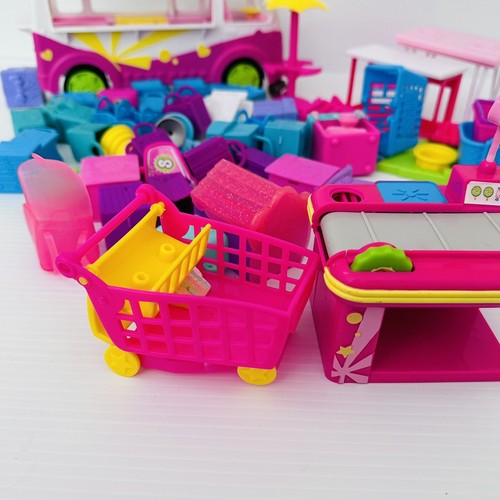 SHOPKINS - Ice Cream Truck & Shop Store + Accessories - Girls Toys - BULK LOT - Picture 10 of 12