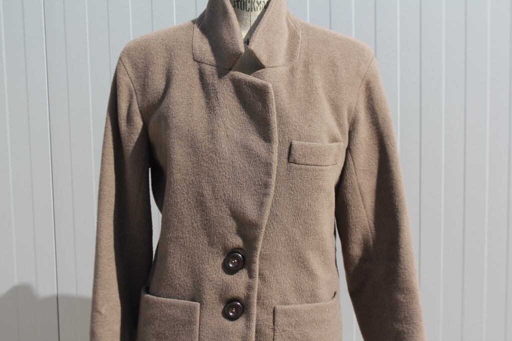 YVES SAINT LAURENT Giacca vintage lana cashmere donna taglia 38 (58945)