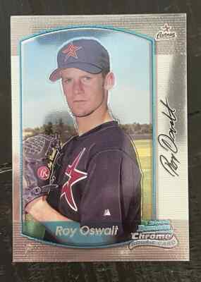 (2) 2000 Bowman Chrome #395 Roy Oswalt RC Rookie Astros, QTY !