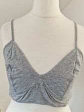14 Marks and Spencer M S Non-wired Grey Longline Bra