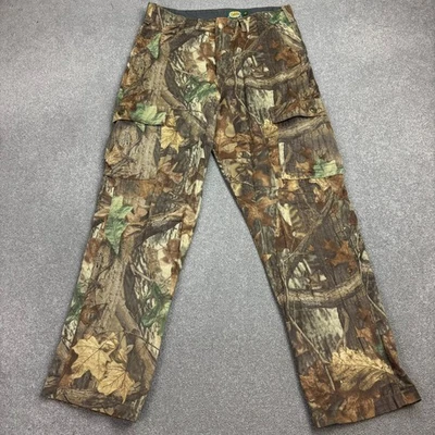 Pantalon Realtree marron adulte 34 x 32 camouflage menuisier vêtements de tra... - Photo 1/4