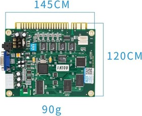BLEE Classical Arcade Video Game 60 in 1 PCB Jamma Board for CGA VGA Output